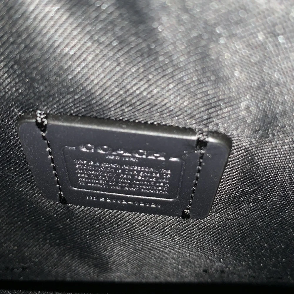 Black Coach crossbody